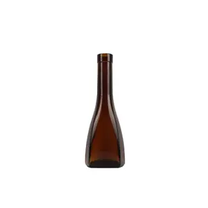 豪华品质1000毫升高级玻璃瓶额外火石烈酒伏特加酒瓶，带丝网印刷表面，用于饮料
