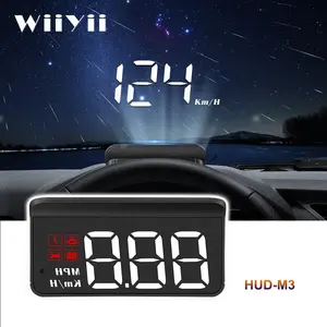 2023 Top Sell Popular Head Up Display M3 Automotive Projector Speed Meter Auto Obd2 HUD M3 For Universal Cars