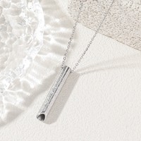 Colliers pendentifs en acier inoxydable pour musulmans, avec sifflet anti-stress et méditation pleine conscience, motif Ayatul Kursi arabe, 2026
