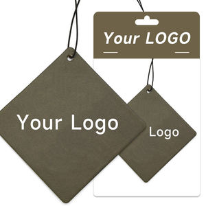 Désodorisant de voiture en papier personnalisé à parfum longue durée, avec logo, en gros, tablettes d'aromathérapie - Product Image 1