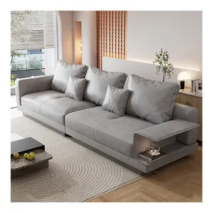 Üretici doğrudan satış Modern küçük daire kanepeler oturma odası mobilya kanepe tarzı deri kanape oturma odası kanepe