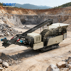 Crawler Máy Nghiền di động thực vật theo dõi gắn mang cho quặng xây dựng chất thải giá cả cạnh tranh cho đá Bazan nghiền dễ dàng - Product Image 3