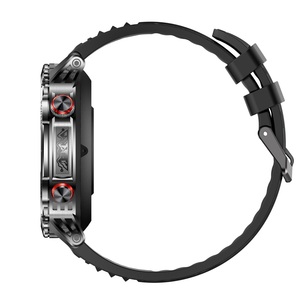 AK102 นาฬิกาอัจฉริยะติดตามการออกกำลังกายพร้อม GPS บันทึกการติดตามอัตราการเต้นของหัวใจหน้าจอ HD ขนาด 1.7 นิ้ว IP68 กันน้ำ BT โทรสำหรับแอนดรอยด์ ไอโอเอส - Product Image 5