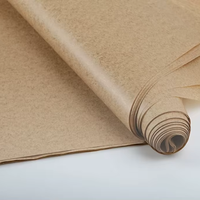 Papier d'emballage personnalisé avec logo, résistant à l'huile et de qualité alimentaire, vente en gros pour les restaurants de burgers et de poulet frit