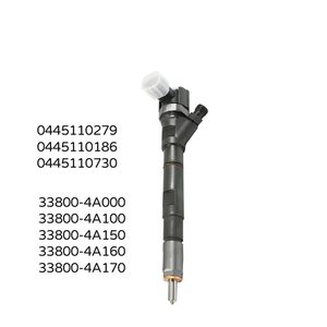 Hyundai H1 (STAREX) 2002-2006 ve KIA Sorento 2002-2009 <span class=keywords><strong>2</strong></span>.5 Litre CRDI için Dizel Yakıt Enjektörü 0445110279 33800-4A000 - Product Image 2