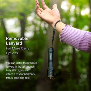 USB şarj edilebilir P8 <span class=keywords><strong>SWAT</strong></span> taktik el feneri için 1600 lümen LED alüminyum alaşımlı gövde IP68 su geçirmez derece 18650 pil - Product Image 4