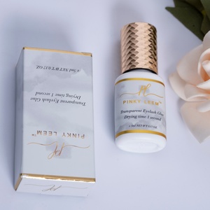 Colle pour extensions de cils Pinky Leem transparente, résistante à l'huile, nouvelle colle pour extensions de cils, sensible - Product Image 2