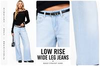Jeans de Mujer, Color Azul Hielo, Lavado Decolorado, Corte Holgado y Recto, Estilo Vintage Y2K