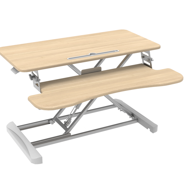 China Manufacturer Wholesale   Executive Desk Frame Sit Stand Desk Converter