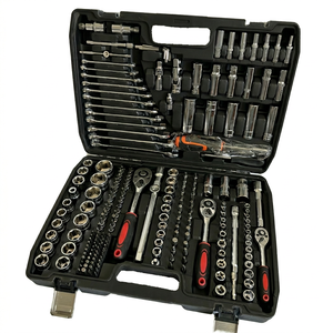 216pcs <b>Mechanic</b> <b>Set</b> Portable High-Torque Wrench Kit Hard Case Car Motorcycle Maintenance Multifunctional Plastic GS SCK 3-Year - Product Image 1