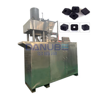 Machine de production de charbon de bois pour narguilé DANUBE, compacteur de copeaux de fabrication de briquettes à haute efficacité, poudre de charbon de bois - Product Image 1