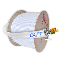 Kabel Komunikasi Jaringan KICO RJ45 22awg Tembaga Cat7 Cat8 SFTP LAN