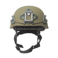 Casque tactique FAST High Cut haute performance en PE Aramid léger, style MICH, avec support NVG et rails latéraux, qualité Elite pour l'extérieur