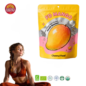 Venta al por mayor de fábrica: Rodajas de <span class=keywords><strong>mango</strong></span> liofilizadas 100% naturales para repostería, OEM disponible, empaque a granel, conservación en agua, 1000g - Product Image 1
