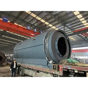 High profits waste tire plastic oil sludge pyrolysis plant for sale