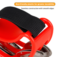 Vente en gros de sangle réglable pour tambourin, instrument de musique à percussion, bande élastique, cloche antidérapante pour guitare, batterie, accessoire