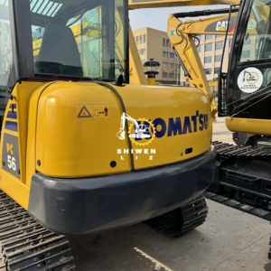Mini-excavatrice PC56-7 de fabrication japonaise, 5 tonnes, équipement de terrassement, moteur japonais, garantie 1 an, 95% NEUF, prix bas - Product Image 6