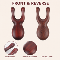 Peigne de massage en bois en gros, outil Gua Sha portable pour les yeux, le nez, le cuir chevelu et le cou, en bois naturel, logo personnalisé, fournisseur en gros OEM ODM, cadeau