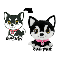 Peluche personnalisée de haute qualité, mignonne, en coton PP et nylon, pour enfants, cadeaux d'entreprise, poupées pour couples