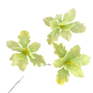Fleurs d'iris artificielles en soie Pingping Craft pour décorations de mariage, maison et hôtel – Petites compositions florales à 3 têtes - Product Image 5