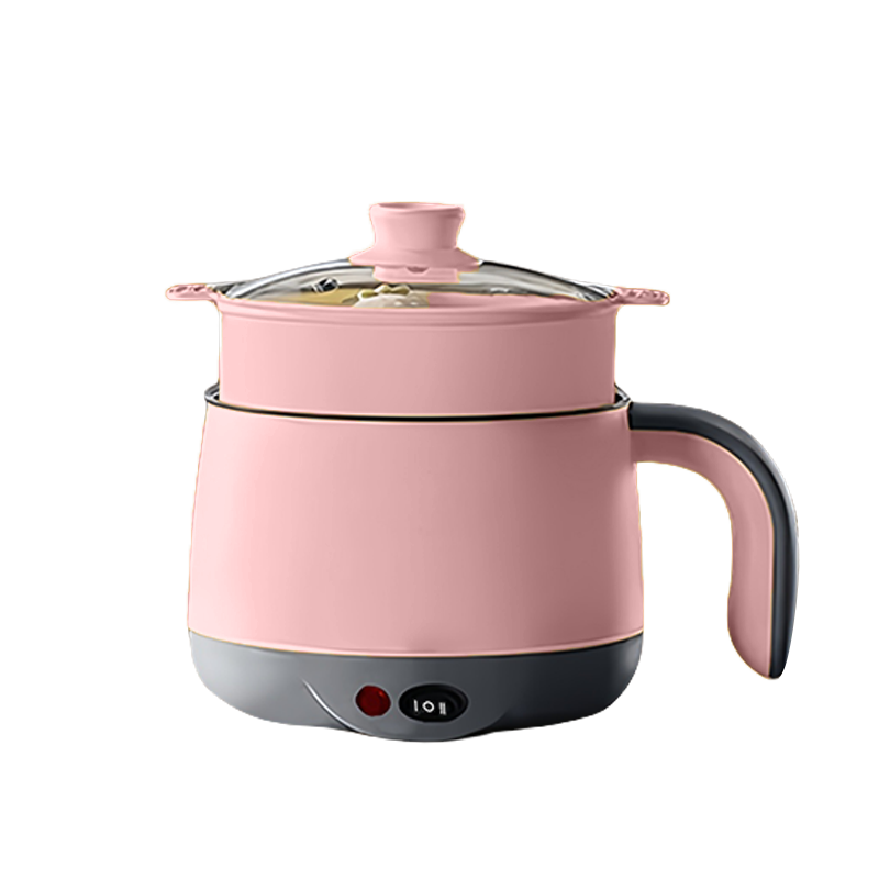 Pink-PP Steamer(Non-stick/Stainless steel  inner pot)