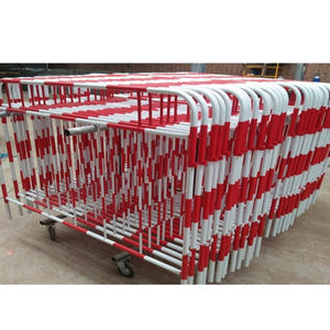 Barriera di controllo della folla del traffico del metallo usata barriera della costruzione del pannello di recinzione temporanea di alta qualità della fabbrica - Product Image 5