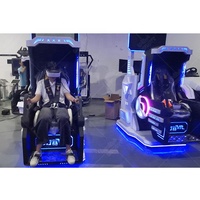 Simulateur de mouvement VR 9D 360 avec chaise, jeux vidéo interactifs d'arcade de réalité virtuelle 720, prix usine
