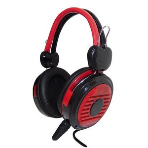 Gaming Headset With Microphone X6 Red <b>Black</b> Over Ear Stereo Sound For PC Laptop <b>Console</b> - Product Image 1