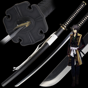 Épée populaire de l'anime Hakuouki <span class=keywords><strong>Okita</strong></span> Souji, accessoire de cosplay, pour collection et décoration - Product Image 1