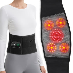 Masajeador Lumbar con Vibración, Calor y Luz Roja, Cinturón de Masaje para la Espalda, para Comodidad y Cuidado Diario - Product Image 3
