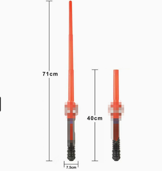 Luckykoo Wholesale LED Light up Glowing Swords Green Light-Up Cartoon Superehero Sword Kids Toy Party Luminous Cosplay Toys