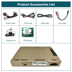 Road Top Carplay Android Auto OEM Carplay hộp giao diện Android tự động giải mã cho <span class=keywords><strong>Ford</strong></span> cạnh sync2 hệ thống - Product Image 6