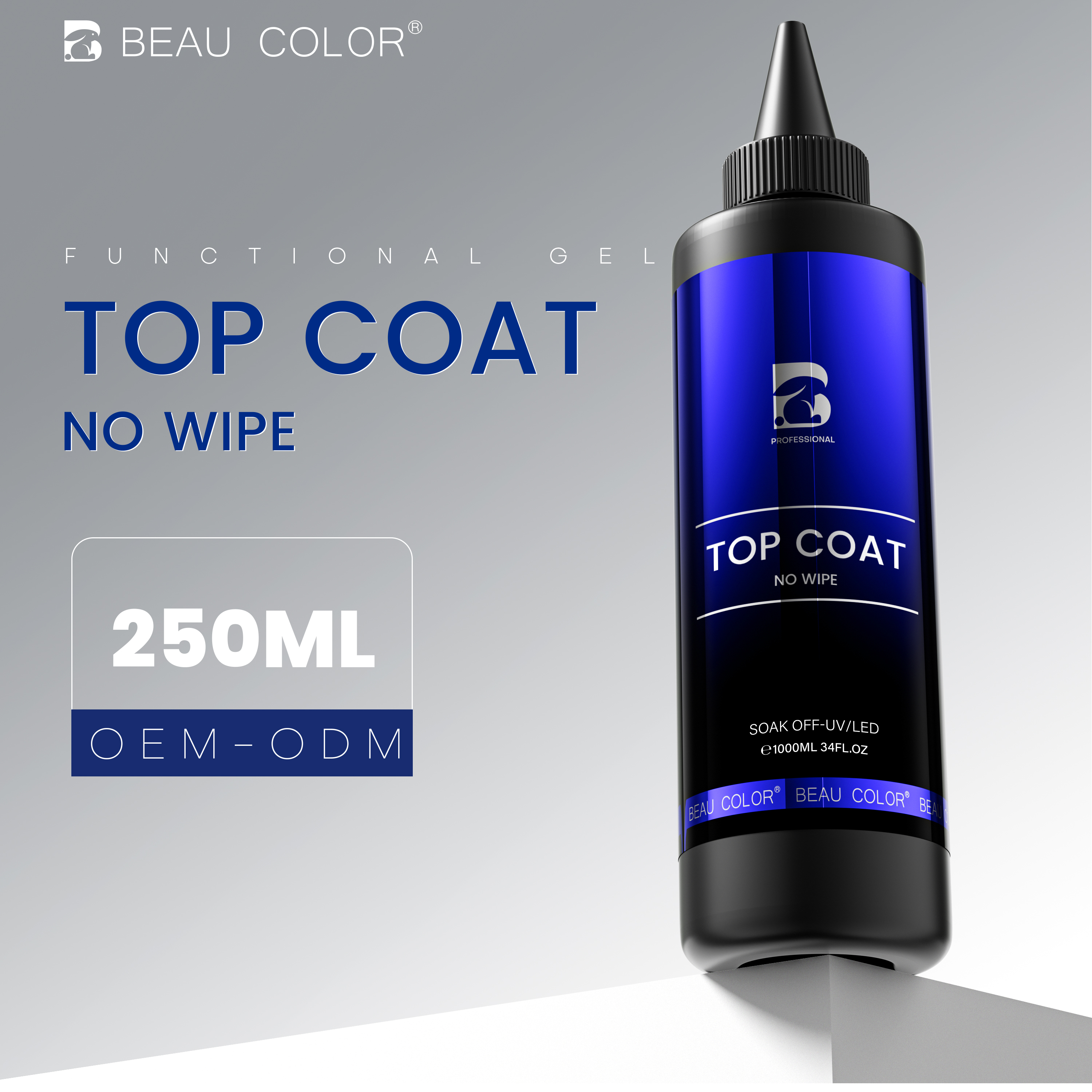 Top coat senza dispersione