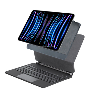 Funda protectora para tableta profesional a precio de fábrica de 10 pulgadas con teclado mágico Smart Folio para <span class=keywords><strong>iPad</strong></span> <span class=keywords><strong>Air</strong></span> 10,9 Pro 11 2021 <span class=keywords><strong>2022</strong></span> - Product Image 2