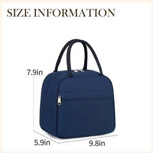 Borsa Termica Personalizzata per Pranzo, per Donne, Uomini e Adulti, con Tasca Frontale, Contenitore per Pranzo, Borsa Frigo per Lavoro e Picnic - Product Image 3