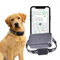 Collier GPS intelligent Elecpet pour animaux de compagnie avec suivi en temps réel, alertes SOS, géolocalisation, étanche, carte SIM 5G gratuite