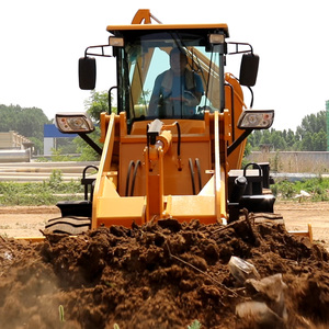 Diskon peralatan kompak berat roda 4Wd Mini Backhoe - Product Image 3
