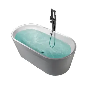 现代高品质制造商亚克力独立式浸泡浴缸