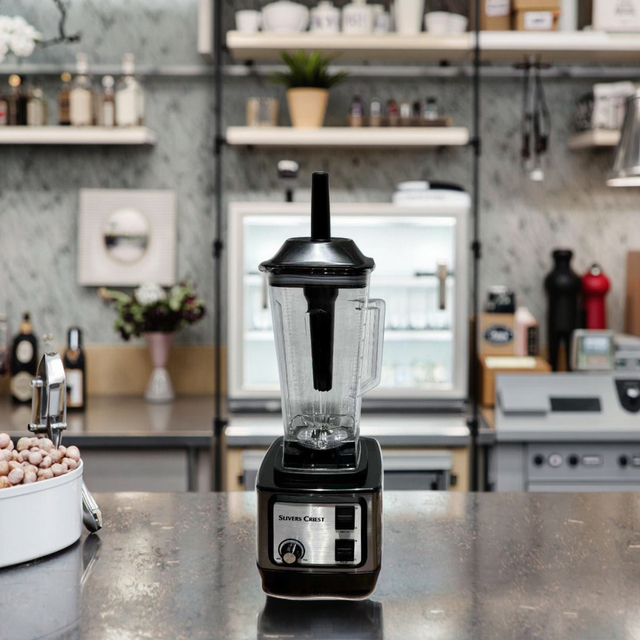 8500W 2-in-1 Electric Blender Large 2.5L Durable Plastic Stainless Steel Jar 600ML Cup Home Appliance for Household Use Africa