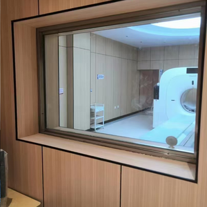 กระจกนำทางการแพทย์สำหรับการป้องกันรังสีเอกซ์รังสีเอกซ์บริสุทธิ์กระจกตะกั่วขนาด10มม. 12มม. - Product Image 4