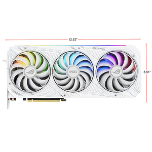 Tarjeta Gráfica para Juegos NVIDIA GEFORCE ASUS ROG <span class=keywords><strong>STRIX</strong></span> RTX3090 O24G BLANCA Usada con Memoria GDDR6X 3060 <span class=keywords><strong>3070</strong></span> 3080 3090 <span class=keywords><strong>TI</strong></span> - Product Image 3