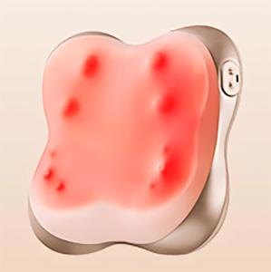 Masajeador de espalda electrónico de cuerpo completo cómodo de viaje con cojín de soporte de cuello suave vibrador electrónico para relajación - Product Image 1