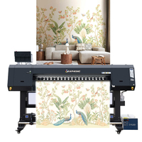 Graphking Factory Print Tarpaulin Banner Printing Impresora de inyección de tinta digital Print 1,8 m Roll to Roll Uv Printer Machine Manufacturer