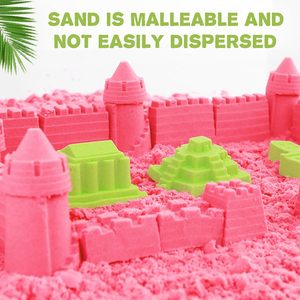 Nhà Máy Cung Cấp Tự Làm Không Gian Đồ Chơi Đầy Màu Sắc Cho Ma Thuật Cát Cho Động Học Mềm Đất Sét Giáo Dục Mô Hình Cho Trẻ Em - Product Image 5