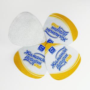 Sellado térmico pelable personalizado inducción troquelado en relieve taza de yogur papel de aluminio contenedor tapa de papel - Product Image 6