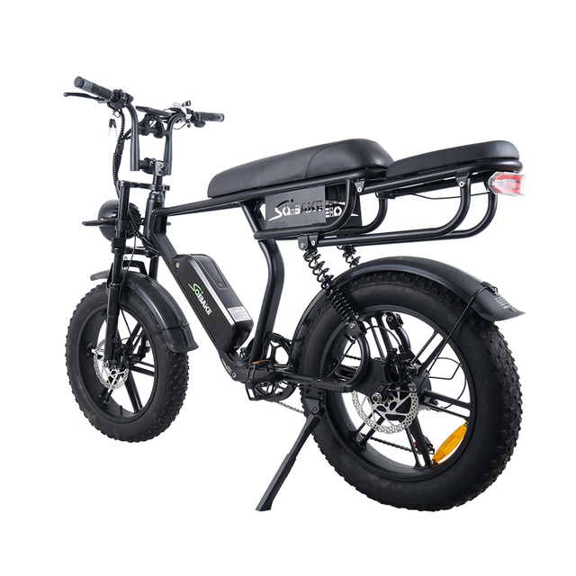 EU Warehouse Fat Tire E Bike V20 Electric Bike Motor Bicycle Adults Electric Bike Hydraulic Brake Full Suspension Ebike