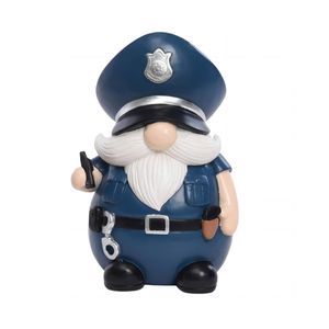 Shunxu oficial de policía figuritas coleccionables ornamento patriótico policía gnomos - Product Image 1
