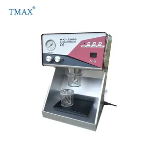 TMAX Mixer Vakum Rapat Lab Merek, dengan Pompa & Tahap Getaran & Dua Wadah