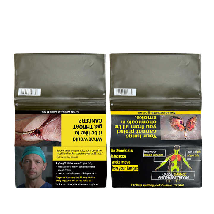 30gram 50g Tobacco Australia Packaging