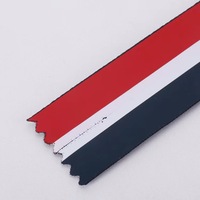 Vente en gros 5 # fermeture à glissière en nylon imperméable noir multi-tailles du fabricant chinois fermeture à glissière avec dents en caoutchouc
